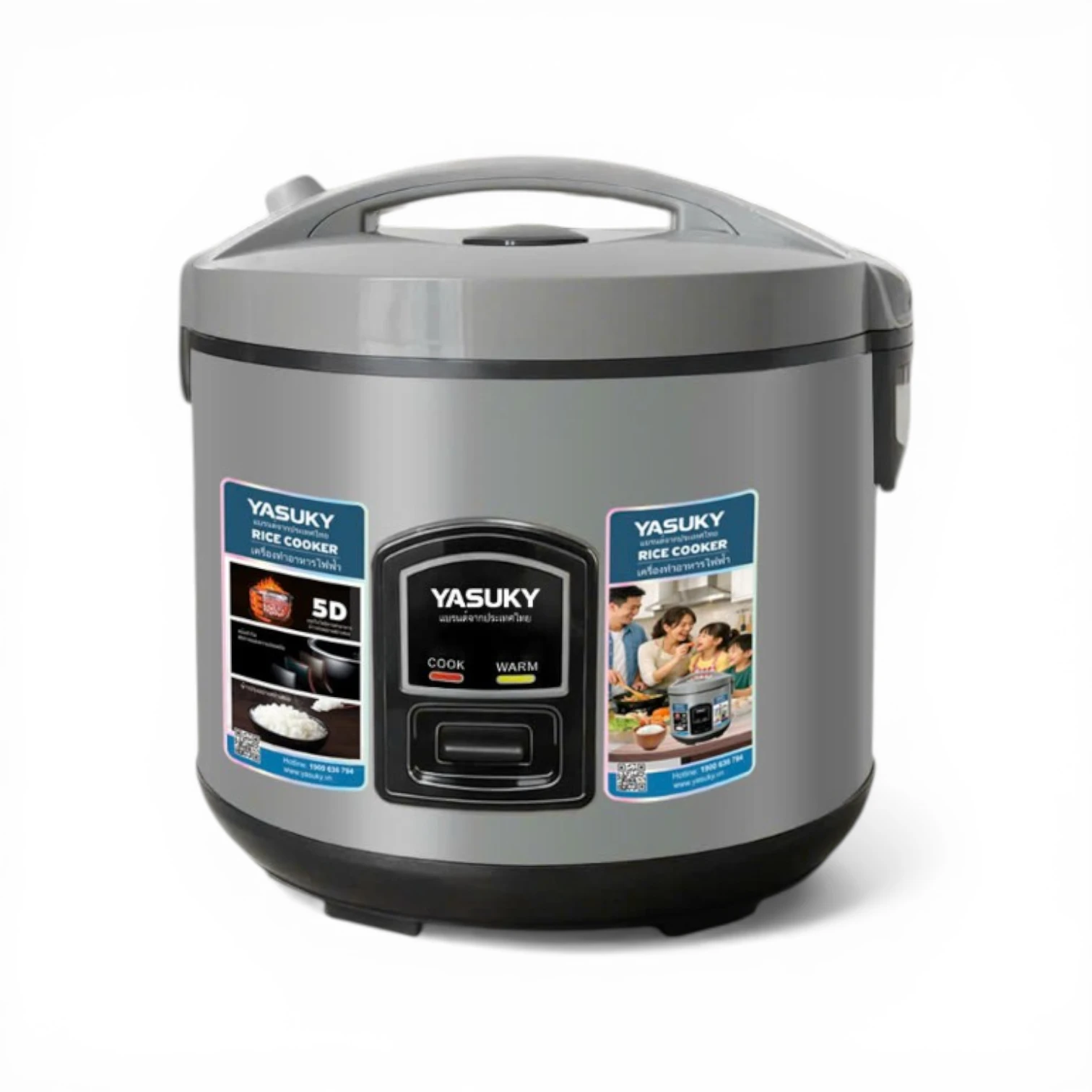 Nồi cơm điện cơ 1,8L YK-5518 - Ảnh 2