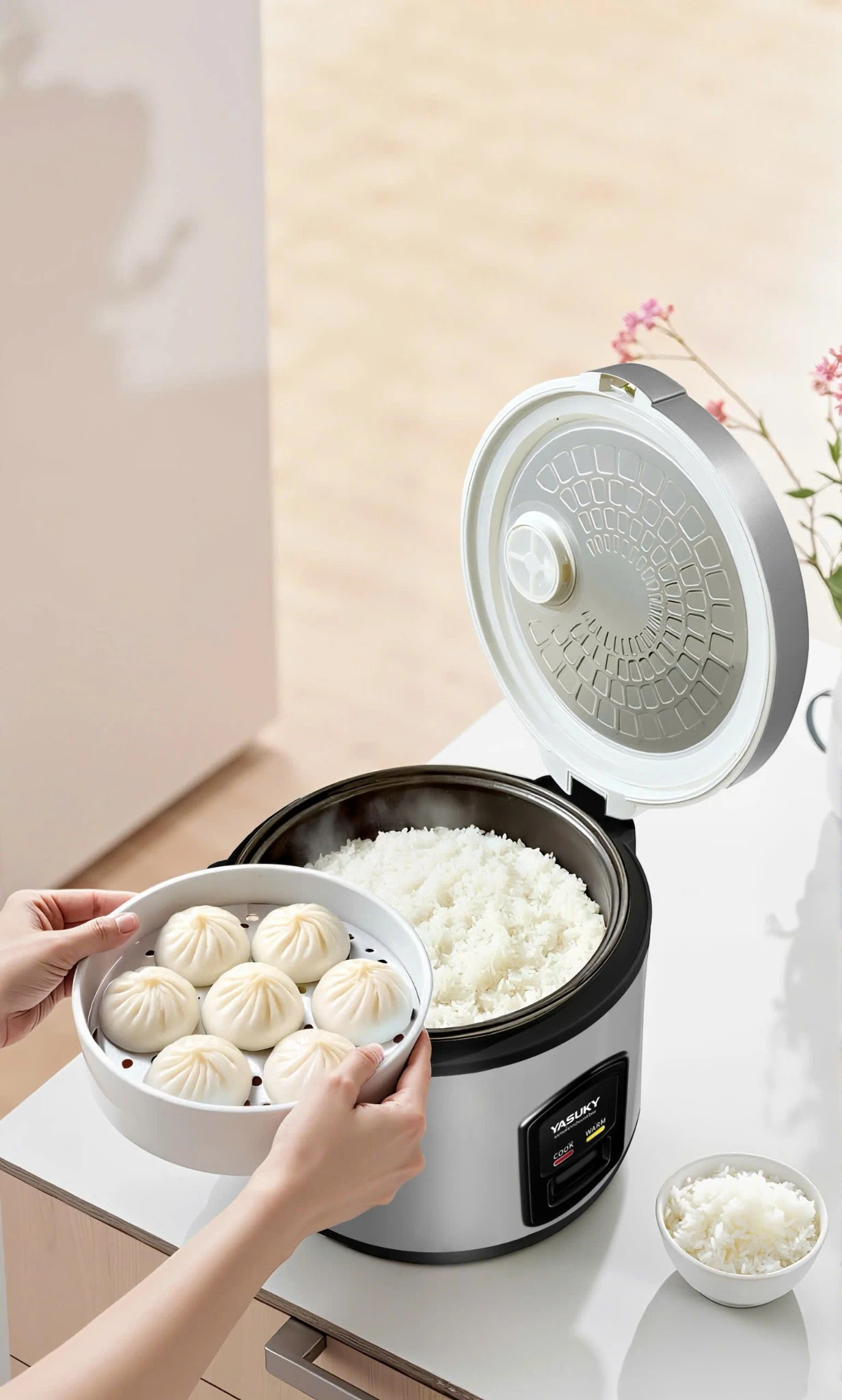 Nồi cơm điện cơ 1,8L YK-5518 - Ảnh 5