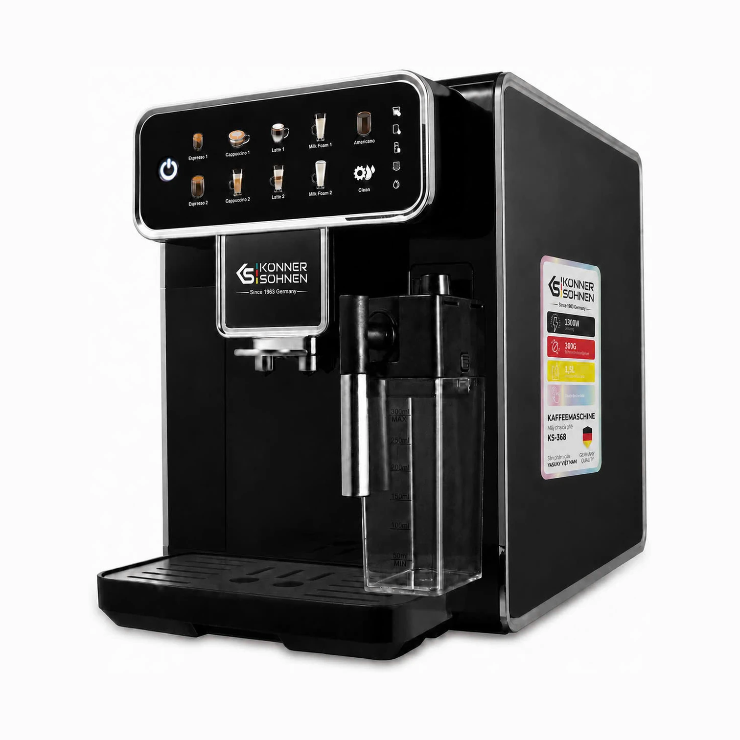 Máy pha café tự động KONNER SOHNEN KS-368 - Ảnh 3