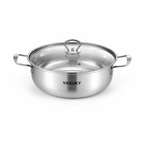 Bát lẩu inox size 28cm chống khê YK-028